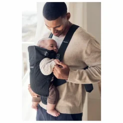 Porte-bébé Mini en mesh | Noir