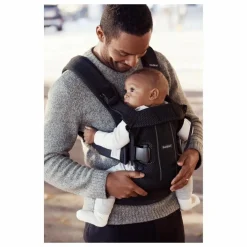 Porte-bébé One Air en mesh | Noir