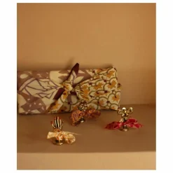 Porte-carte en laiton Bowie Bow | Doré