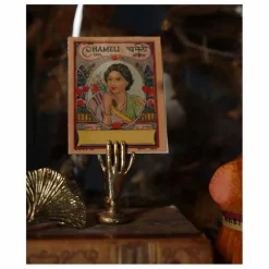 Porte-carte en laiton mat Jana Hand | Gold