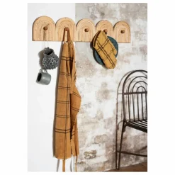 Porte-manteaux en rotin