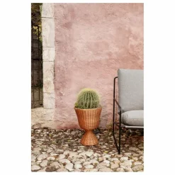 Porte-plante Agnes en rotin