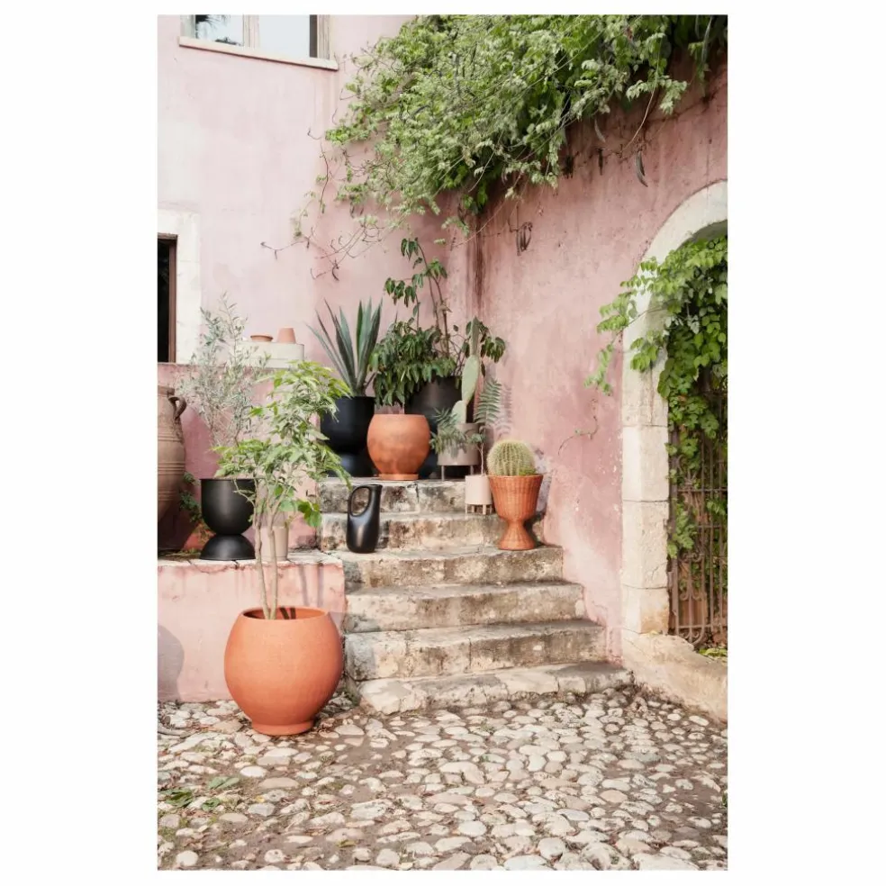 Porte-plante Agnes en rotin