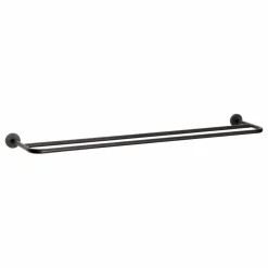 Porte-serviette en métal | Noir