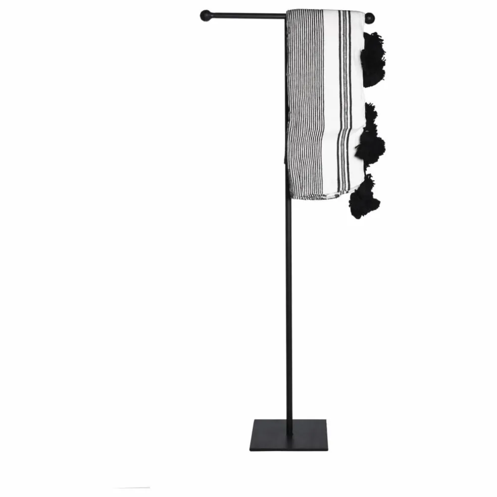 Porte-serviette-manteau | Noir