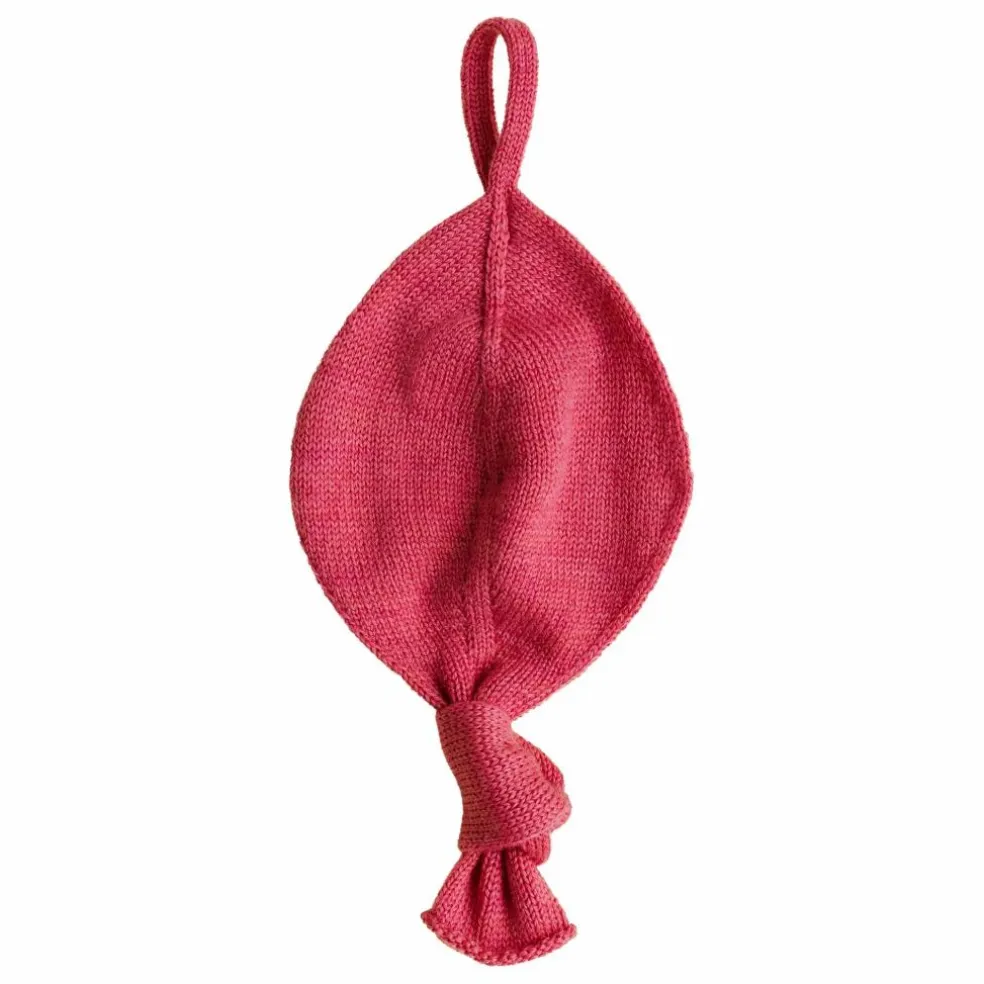 Porte-Tétine Titi Laine Mérinos | Rose fuschia