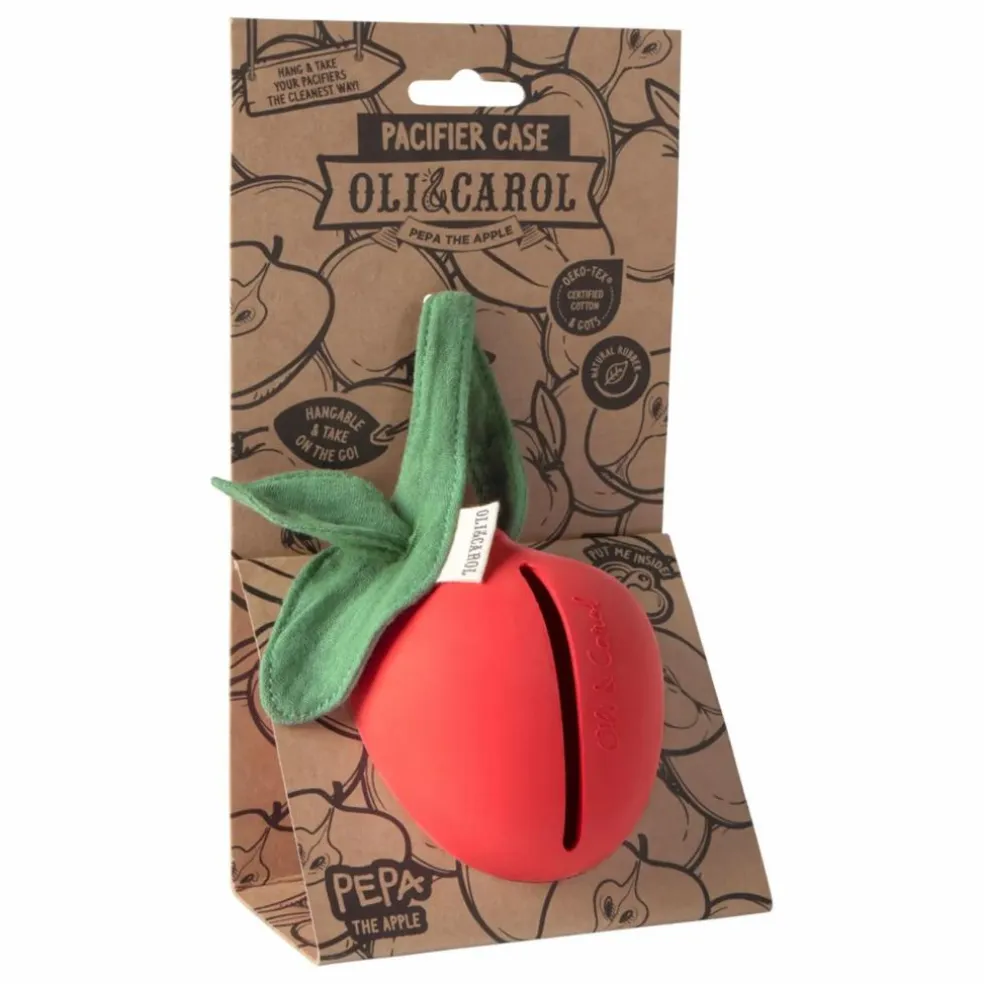 Porte-tétines Pepa la pomme
