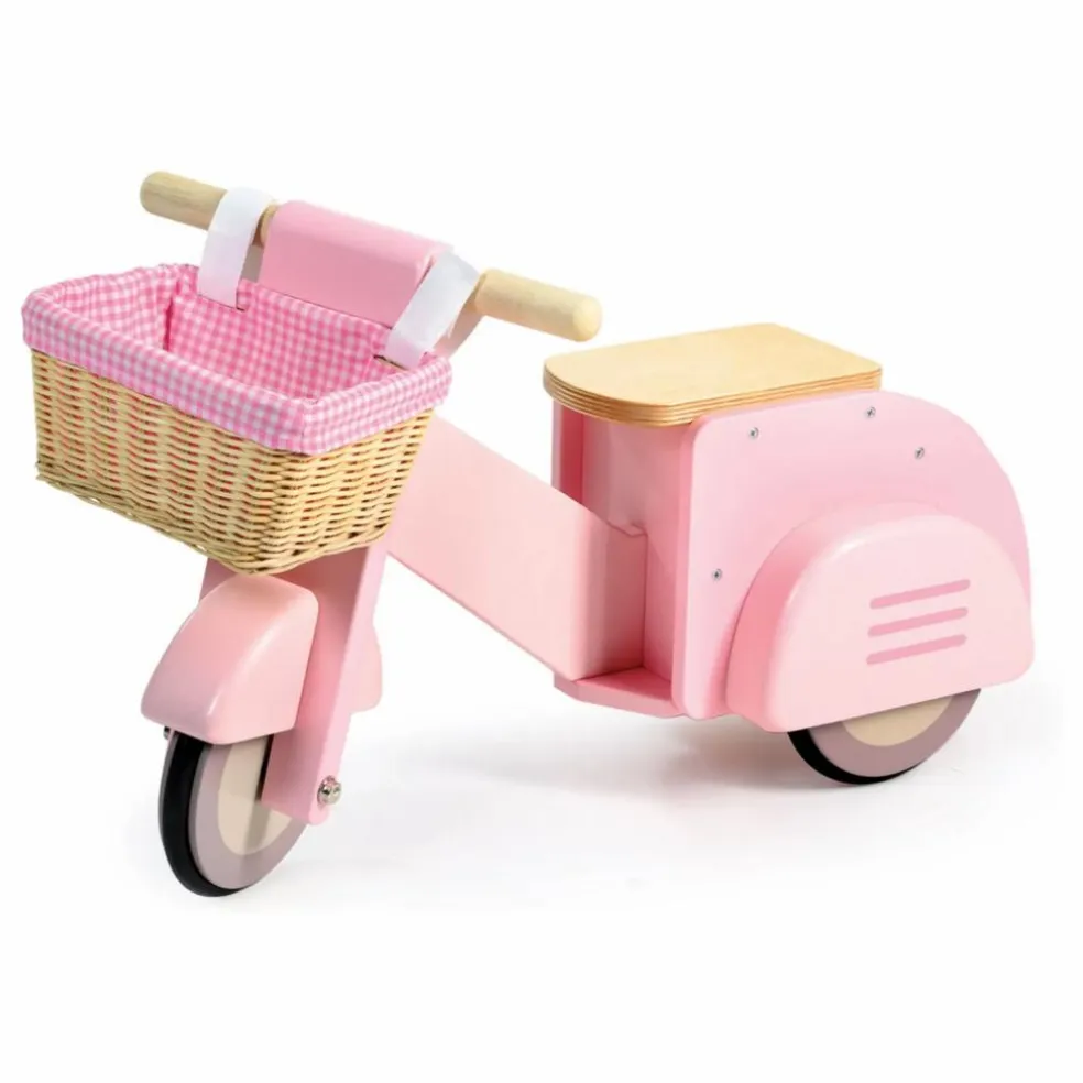 Porteur scooter avec panier