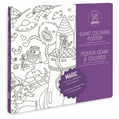 Poster à colorier Géant Magic