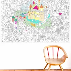 Poster à colorier Géant Magic