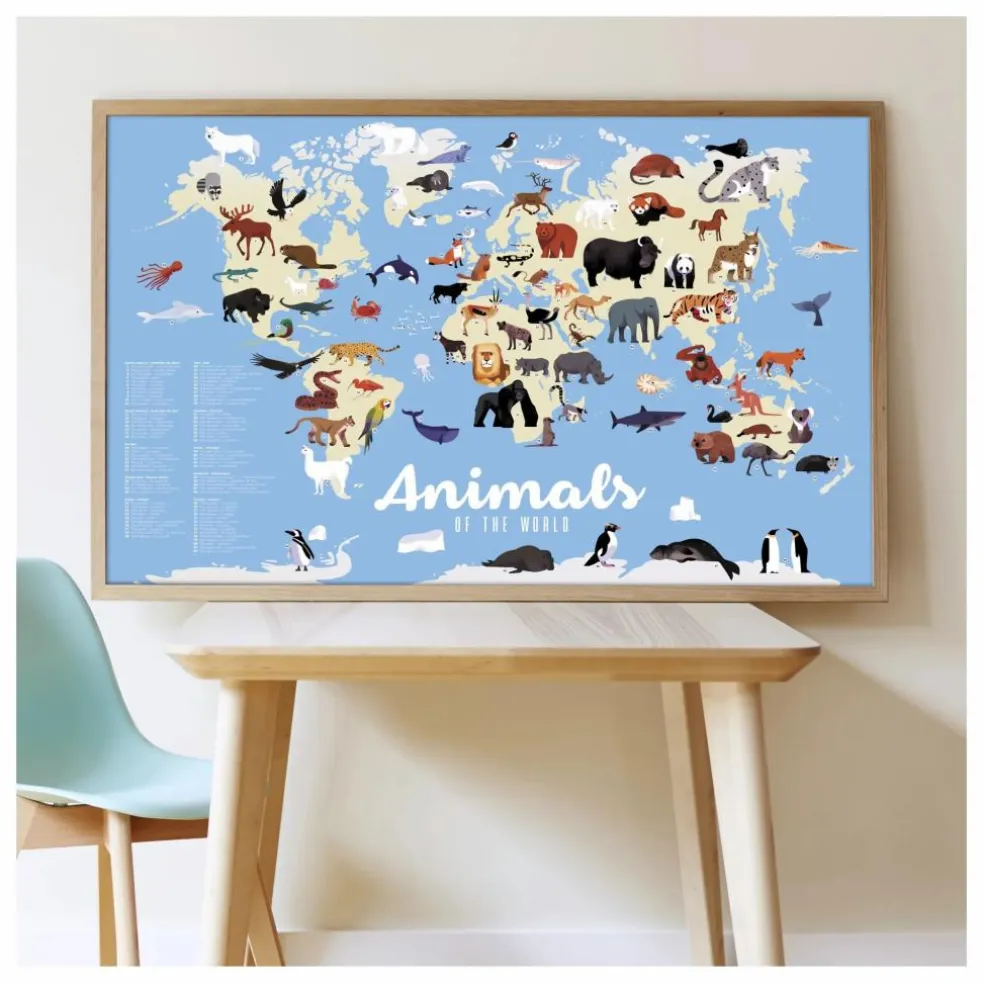 Poster sticker Animaux