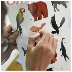 Poster sticker Animaux