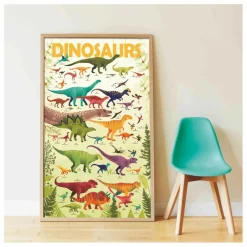 Poster sticker Dinosaures