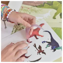 Poster sticker Dinosaures