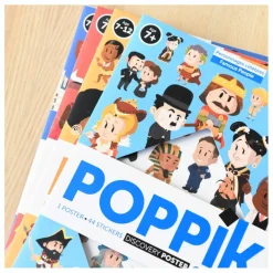 Poster sticker Personnages célèbres