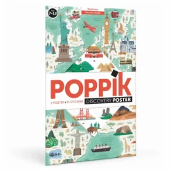 Poster sticker Tour du monde