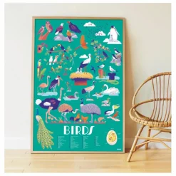 Poster stickers Oiseaux