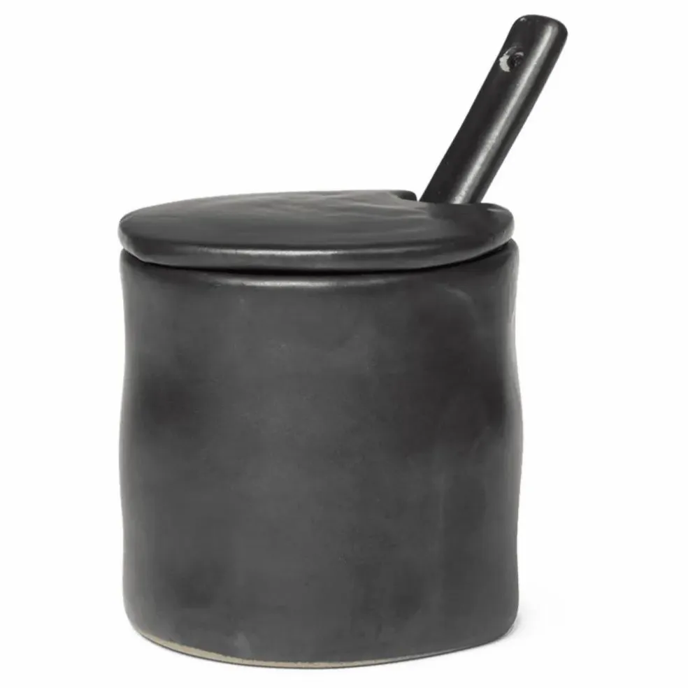 Pot à confiture Flow | Noir