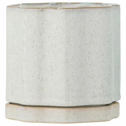 Pot de fleurs Argyle en grès | Gris