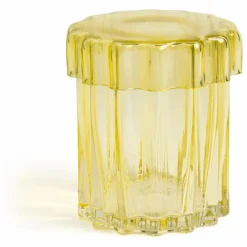 Pot en verre Astral | Jaune
