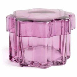 Pot en verre Astral | Rose
