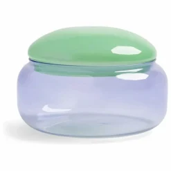 Pot en verre Puffy | Lilas