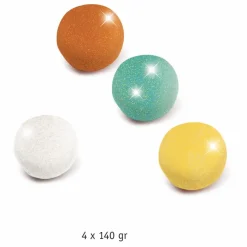 Pots de pâte à modeler Pailletées - Set de 4