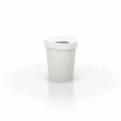 Poubelle à papier Happy - Michel Charlot | Blanc