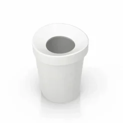 Poubelle à papier Happy - Michel Charlot | Blanc