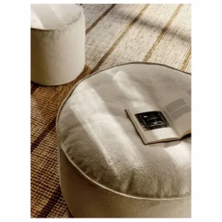 Pouf Aun | Ivoire