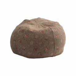 Pouf Bulle en lin Jardin Secret | Blush