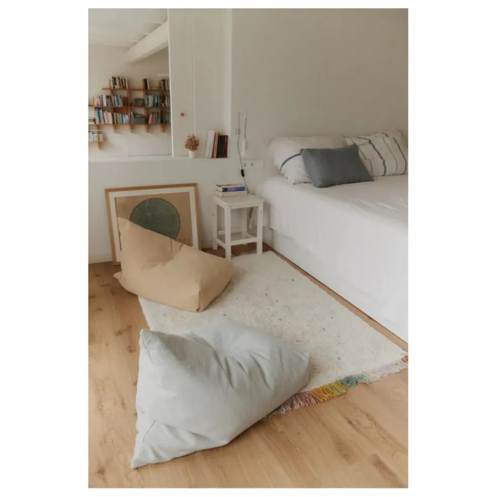 Pouf Cleo | Bleu Clair