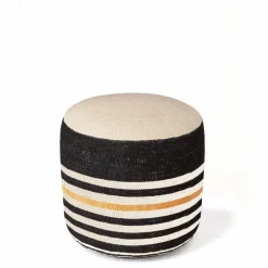 Pouf Kilim 2 | Noir