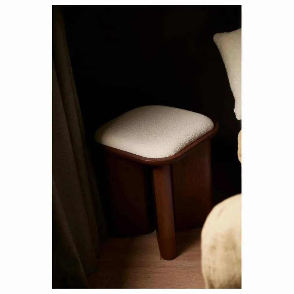 Pouf lazare | Noyer