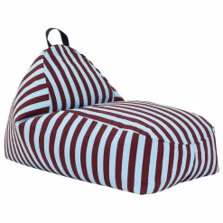 Pouf long Bliss | Bleu