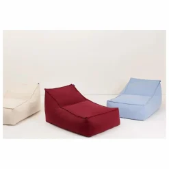Pouf long Lucky | Bleu