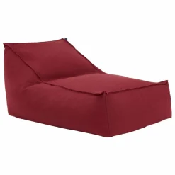 Pouf long Lucky | Rouge