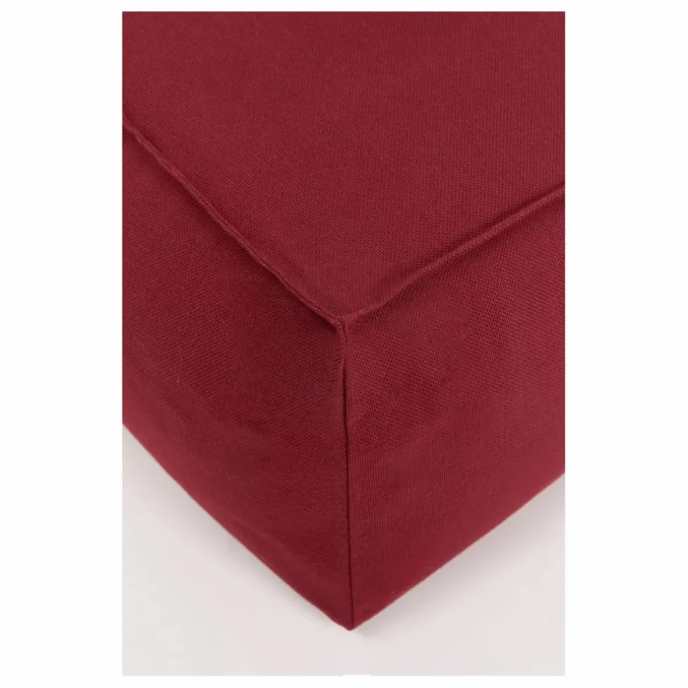 Pouf long Lucky | Rouge