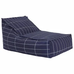 Pouf long Vibes | Bleu marine