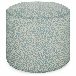 Pouf Maya | Bleu Glacier