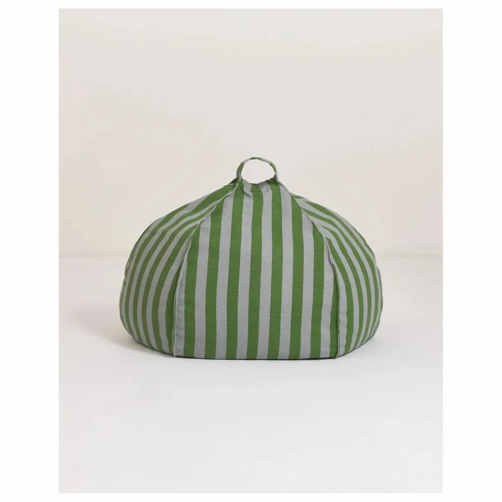 Pouf rond Vibes | Vert foncé