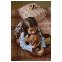 Pouf Tartan | Vieux Rose