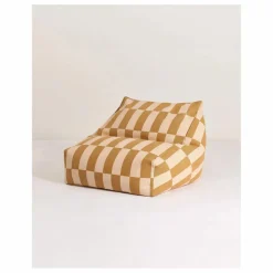 Pouf Vibes | Jaune moutarde