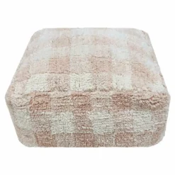 Pouf Vichy | Rose