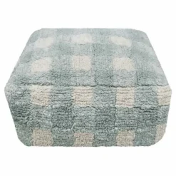 Pouf Vichy | Sauge