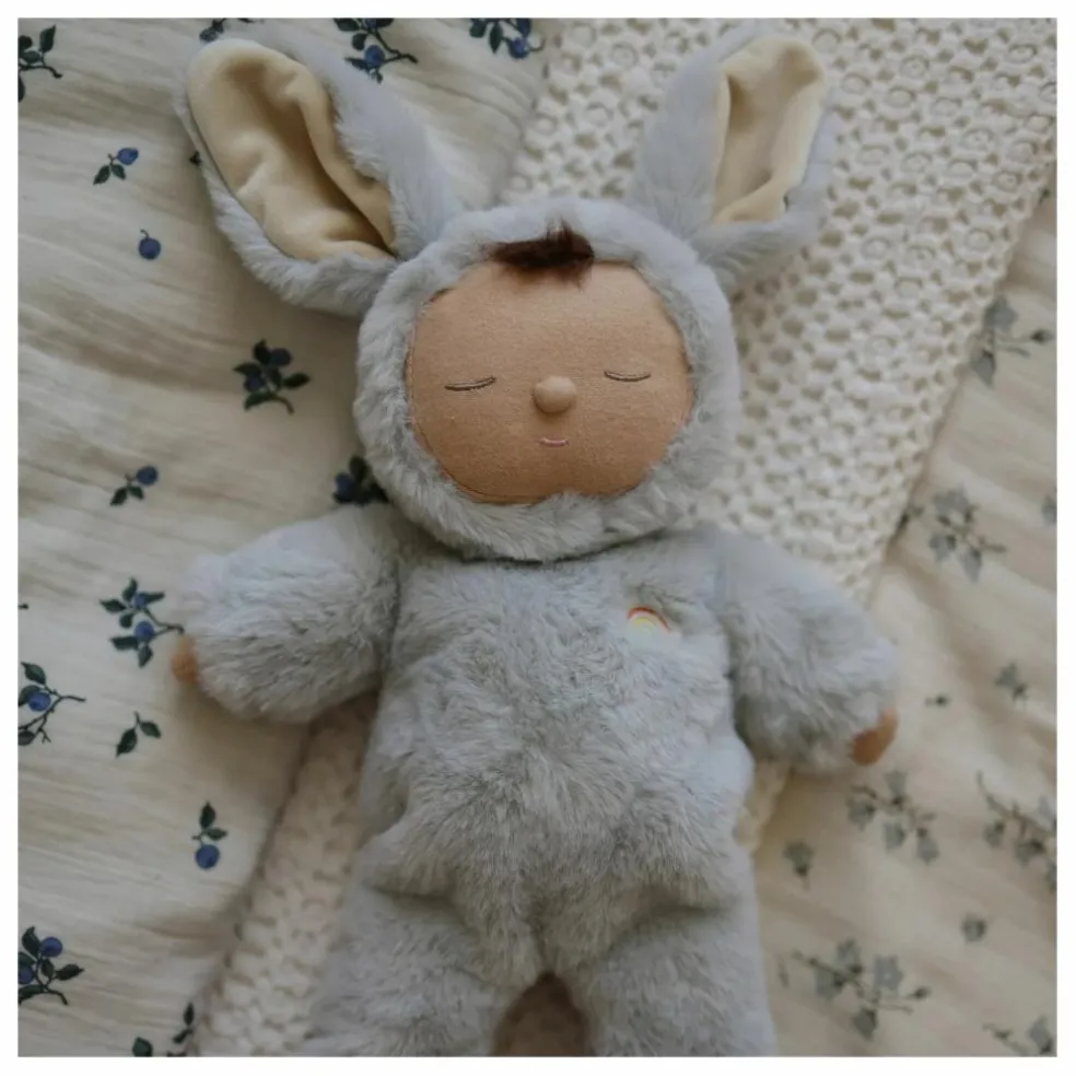 Poupée musicale Cozy Dinkum Lapin | Gris souris