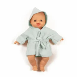 Poupon babies Léo en peignoir
