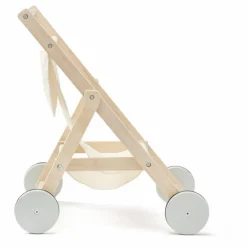 Poussette à jouer en bois | Blanc cassé