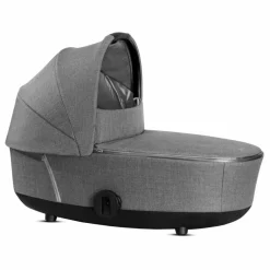 Poussette complète évolutive Mios chassis noir | Gris clair