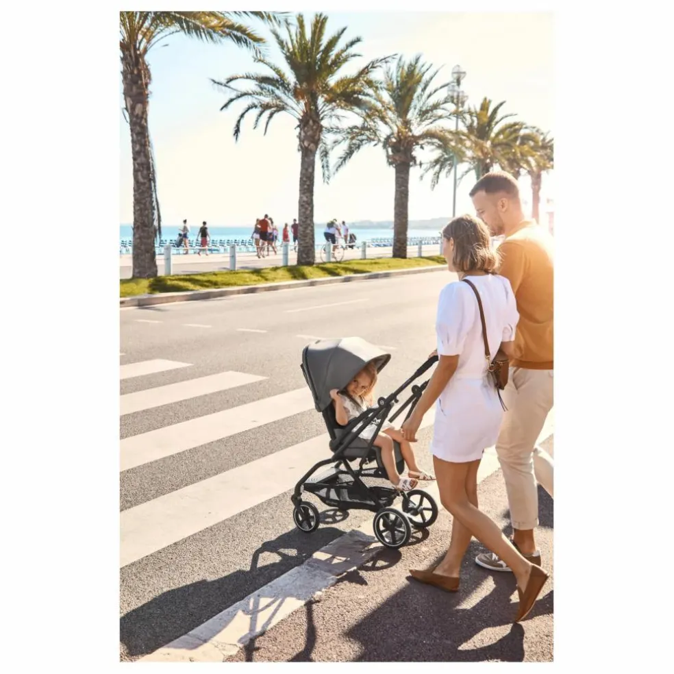 Poussette complète évolutive Eezy S Twist plus 2 | Gris clair